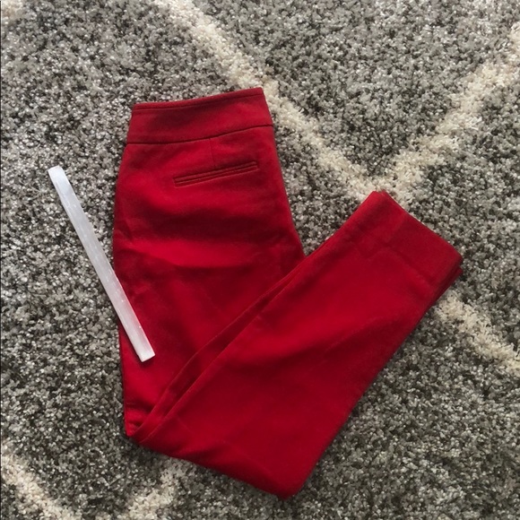 The Limited Pants - Sale**!! The Limited ‘Drew- fit’ red dress pants